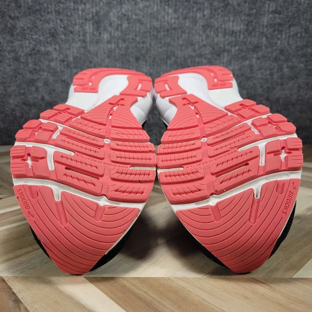 Brooks Adrenaline GTS 22 Shoes Women's 9.5 B‎ Black Purple Pink Running Sneakers